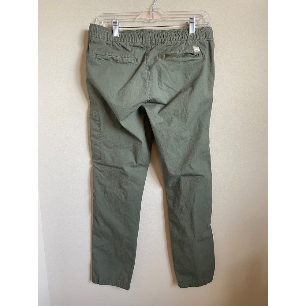 Vuori‎ Ripstop Climber Pants Medium Army Green VW401 Organic Cotton Stretch - Picture 4 of 8